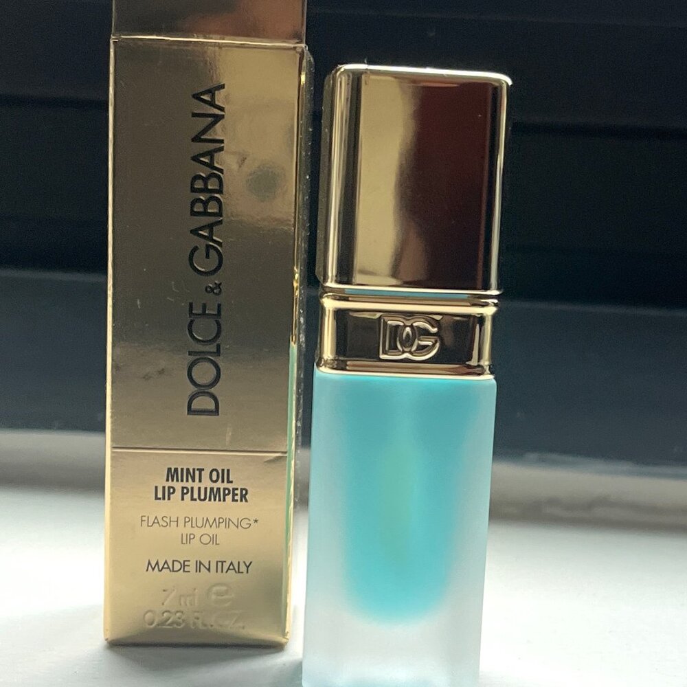 NWT Dolce & Gabbana Mint Oil Lip Plumper - 7ml/0.23 fl. oz